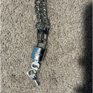 Louis Vuitton Lock and 2 Key Set - Silver #315